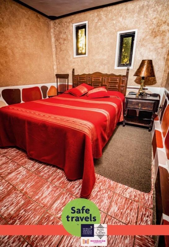 Hotel del Carmen Tlalpujahua de Rayón Buitenkant foto